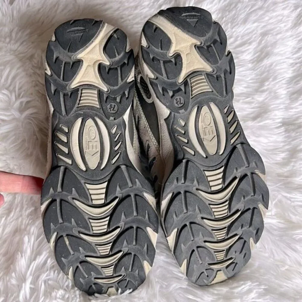 Outdoor Evolution Bungee Lace & Leather Hiking Shoes 7.5/8